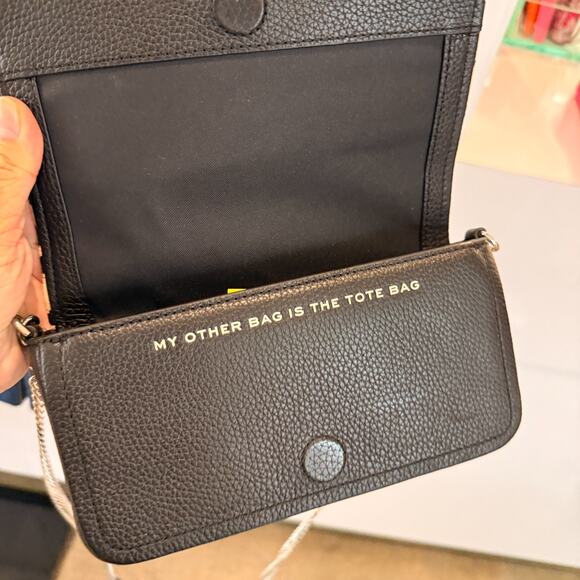 Best Price‼️Marc Jacobs The Leather Mini Bag Black Multi - Picture 5 of 7